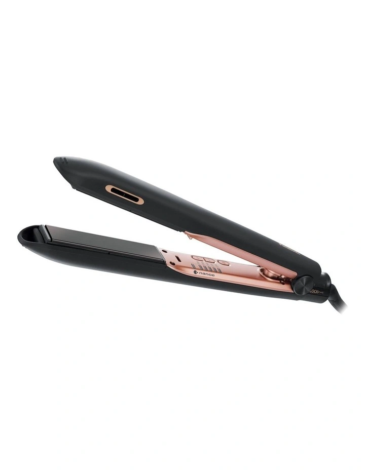 Hydrating Nanoe Technology Hair Straightener in Black
