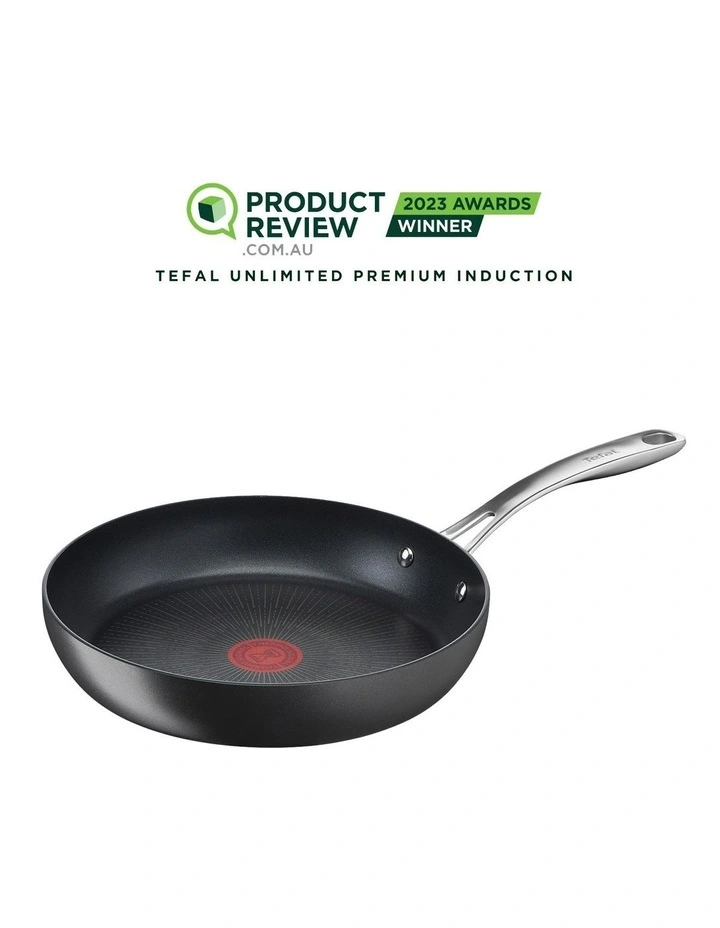 Non-Stick Induction 24cm Frypan in Gunmetal