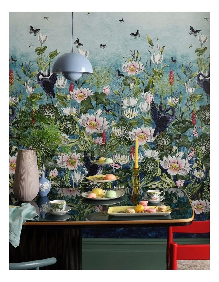 Wonderlust Waterlily Sandwich Tray 33cm in Multi