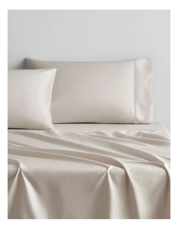 Supersoft Tencel Cotton Sheet Set in Bone