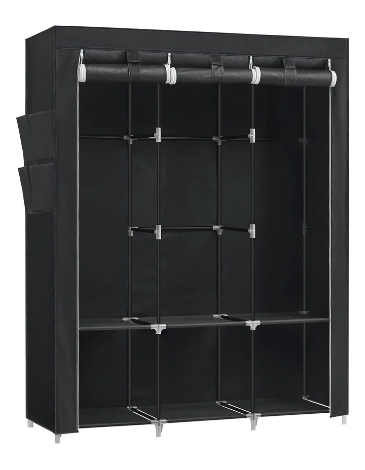 Wardrobe Portable Closet in Black