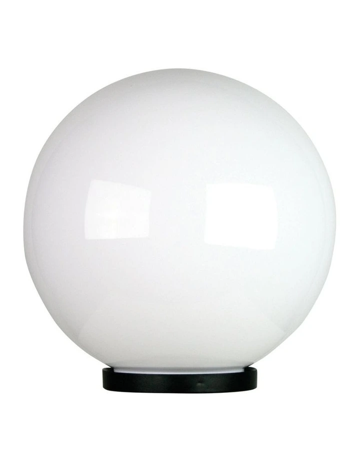 Galactic Outdoor Opal Acrylic Post Top 30cm White