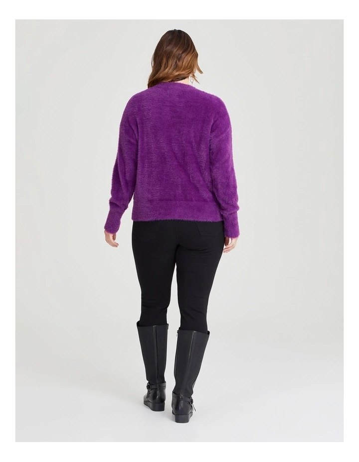 Jumper in Orchid Violet