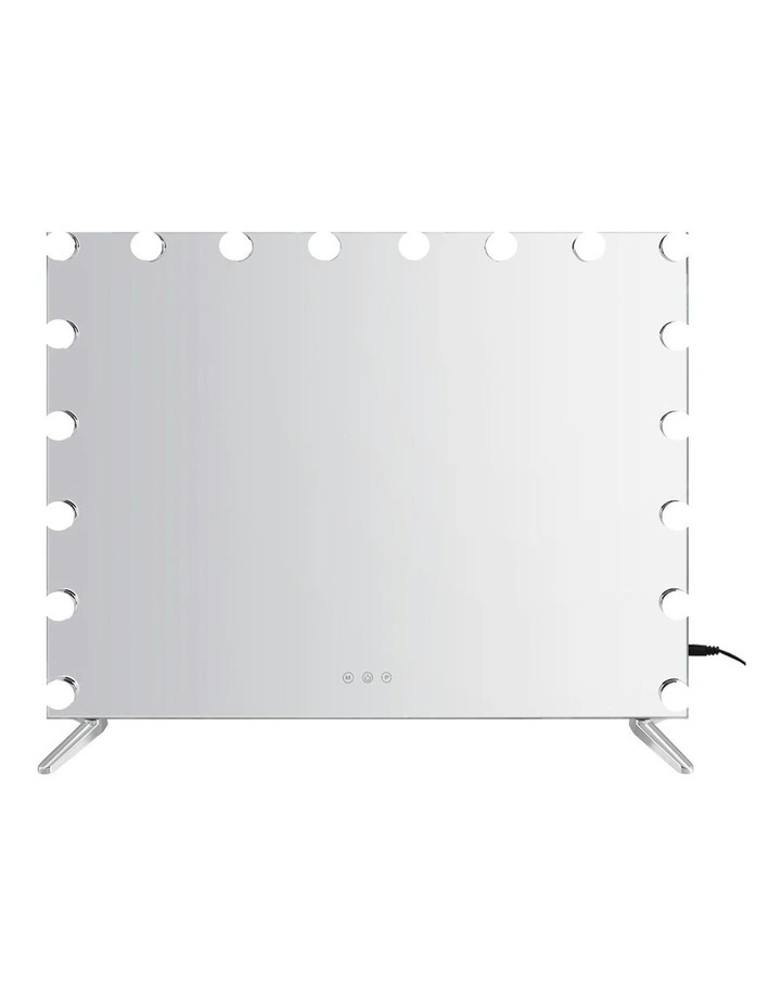 Bluetooth Makeup Mirror with LED in Silver