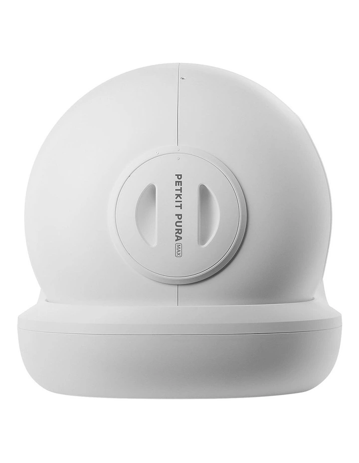 Pura Max Automated Self-Cleaning Cat Litter Box in White