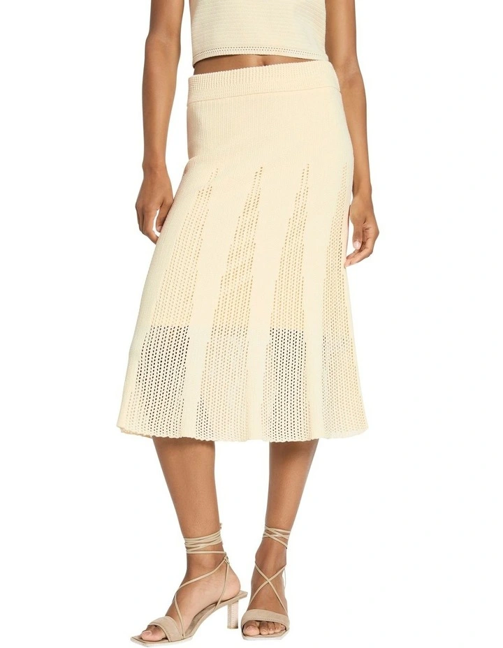 Malua Knit Midi Skirt in Hyams