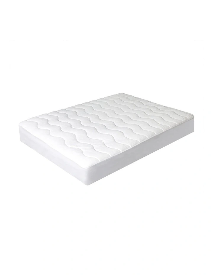 Cool Mattress Topper Protector Cover in White