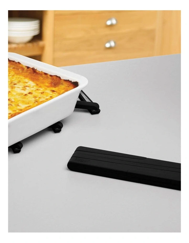 Stretch Silicone Pot Stand in Black