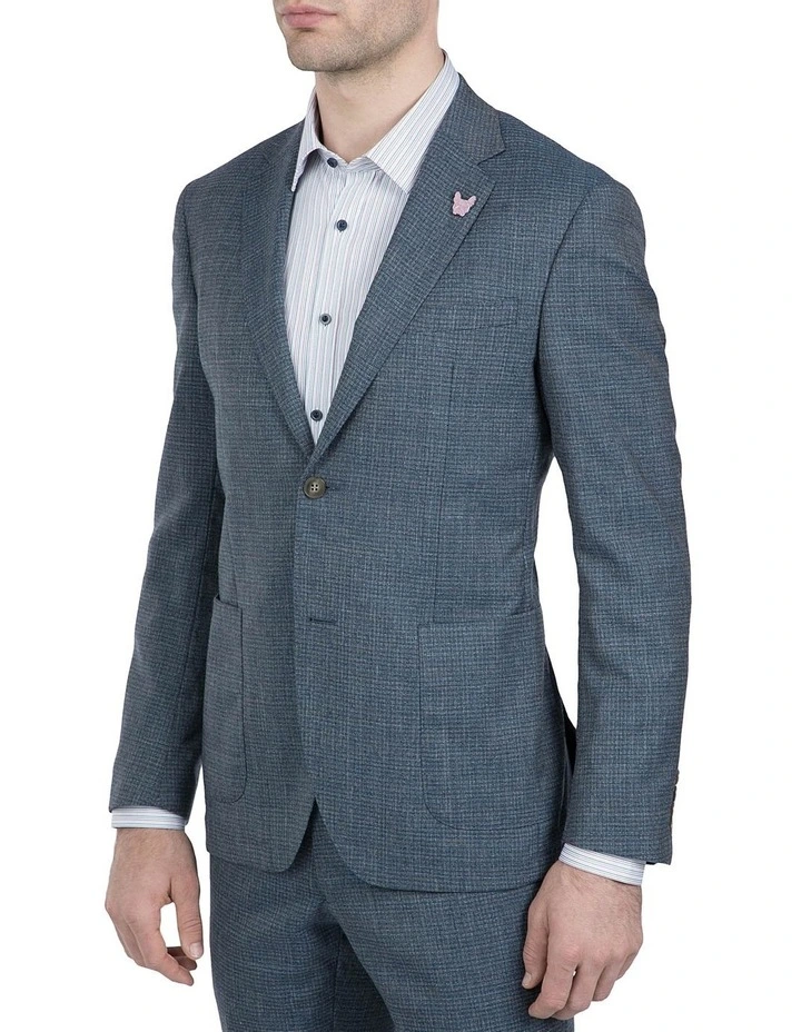 Slim Fit Grey Electron Jacket