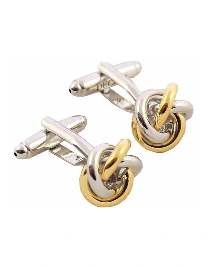 Nucleus Knot Cufflink in Assorted