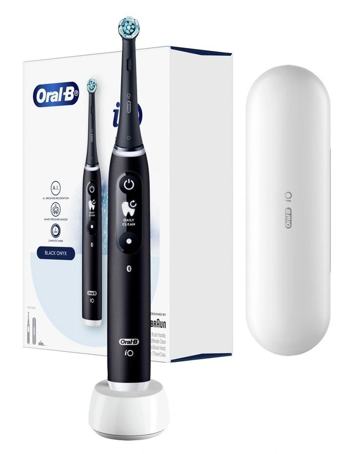 IO 6 Series Onyx Electric Toothbrush in Black