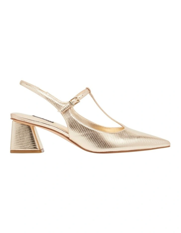 Lisabel Slingback Pump in Gold