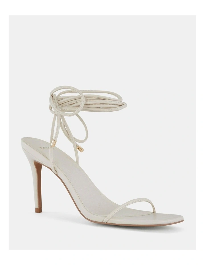 Mantova Heeled Sandals in Cream