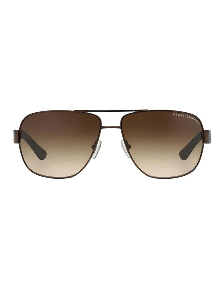 AX2012S Brown Sunglasses