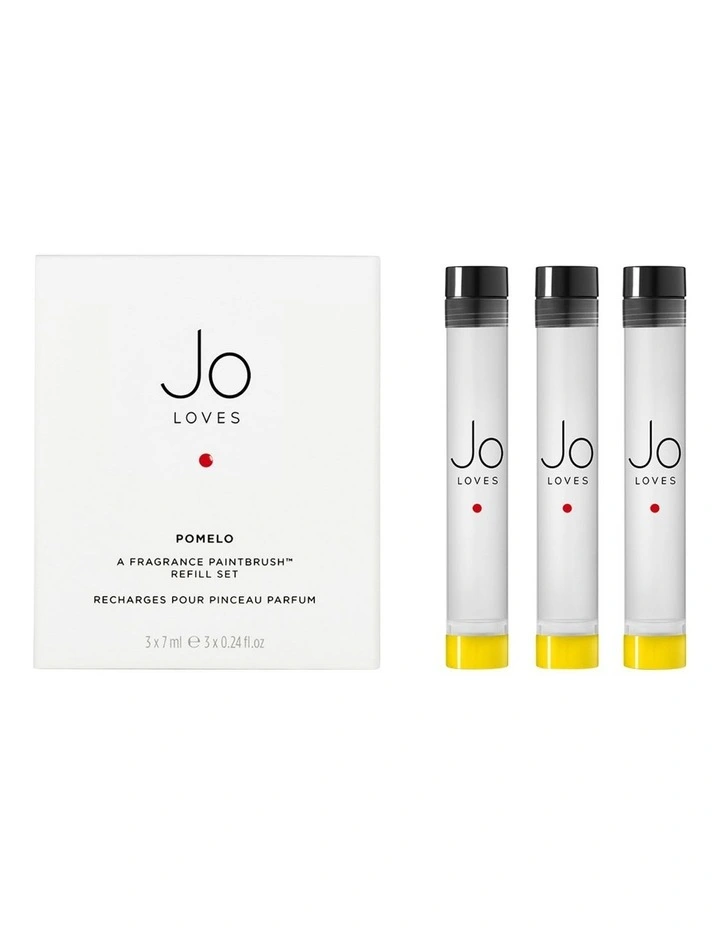 Pomelo Fragrance Paintbrush Refill Set (3x7ml)
