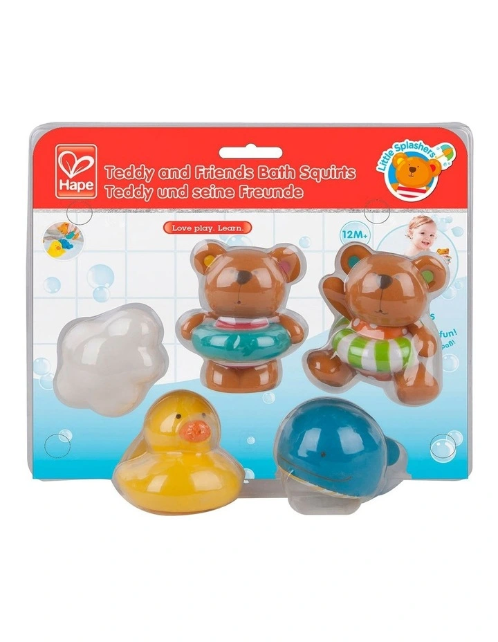 Teddy and Friends Bath Squirts