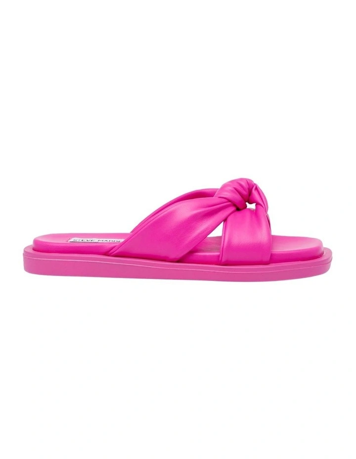 Allistar Knotted Slides in Neon Pink