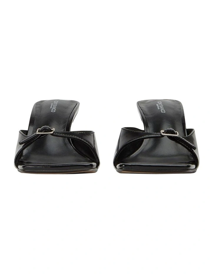 Asar Heels In Black Hi Shine