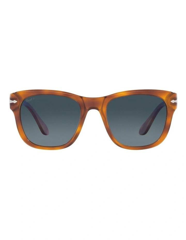 PO3313S Polarised Sunglasses in Brown