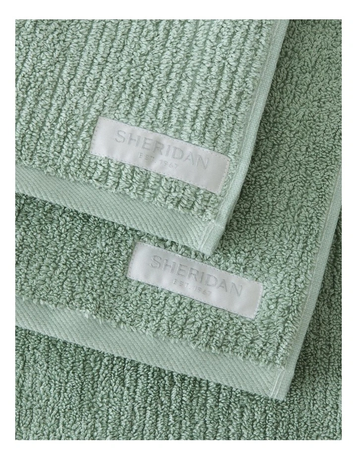 Living Textures Towel Range in Peppermint