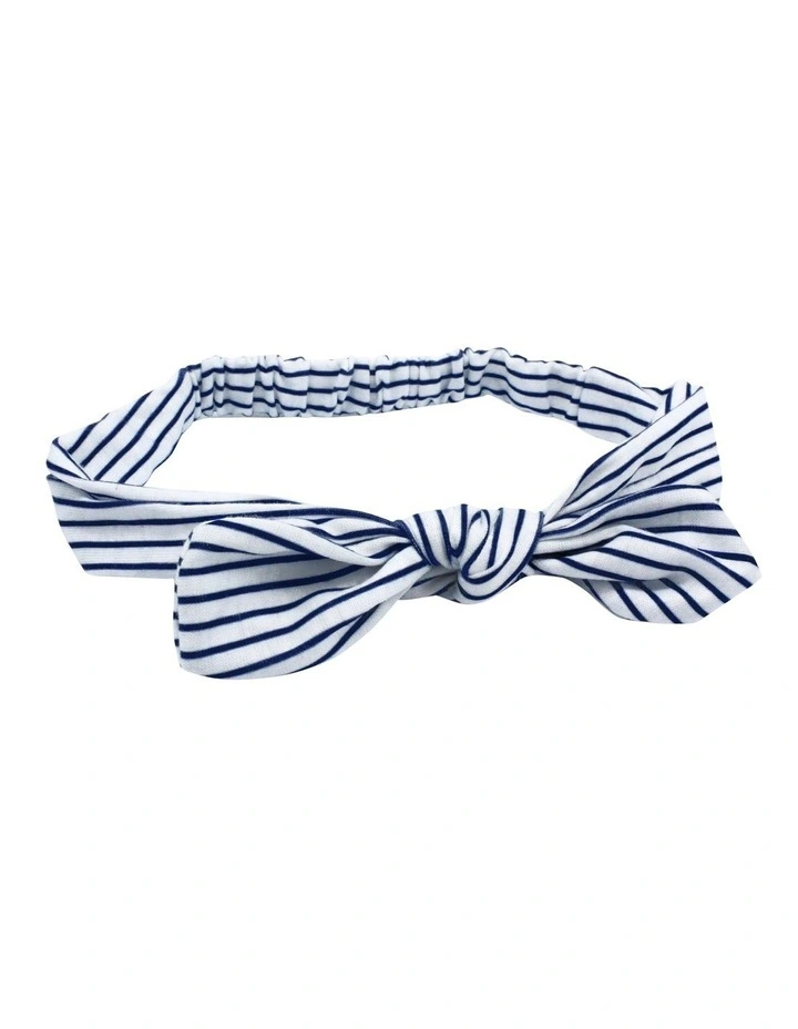Mixed Nautical Hair Wrap 3 Pack in Blue, White
