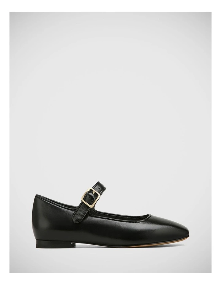 Alise Sheen Leather Mary Jane in Black