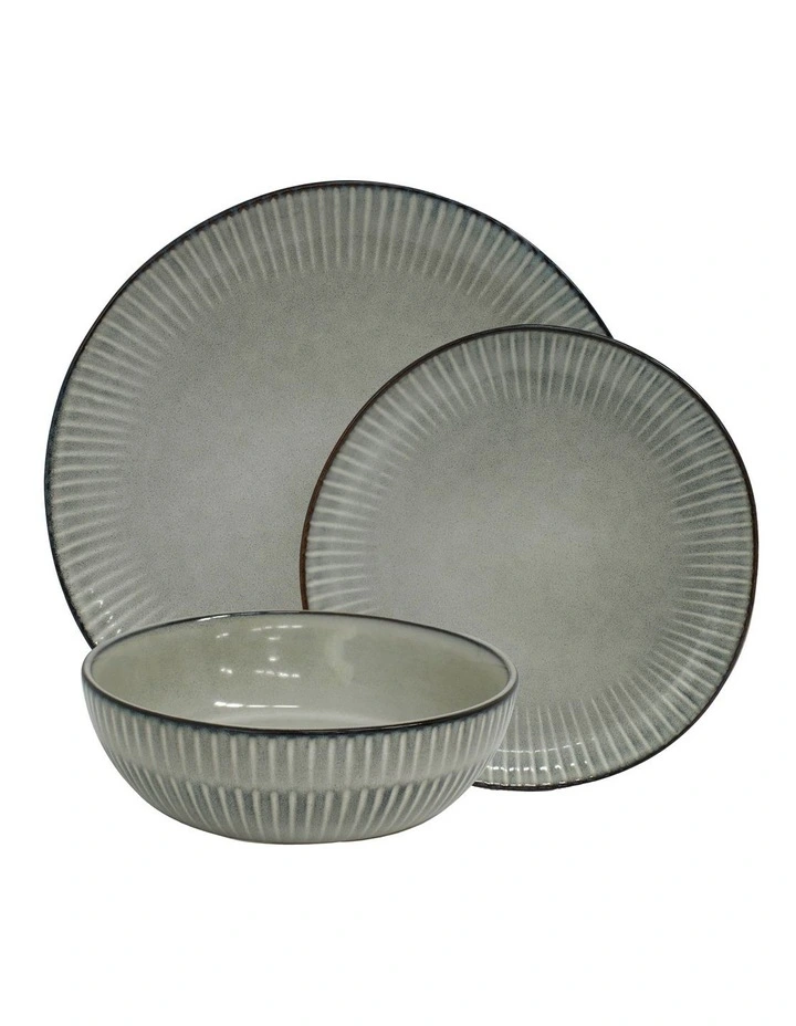 Bonnie Dinner Set 12 Pack in Blue