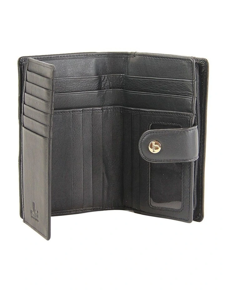 Black RFID Bifold Wallet CWI231