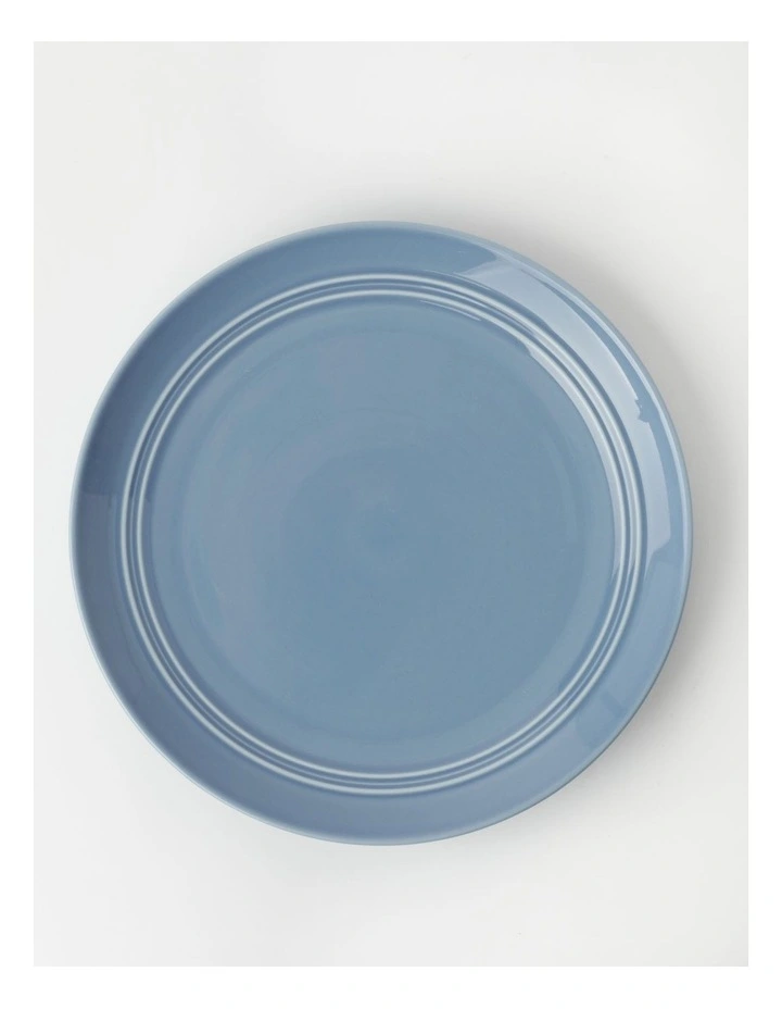 Avenue Side Plate in Dusk Blue