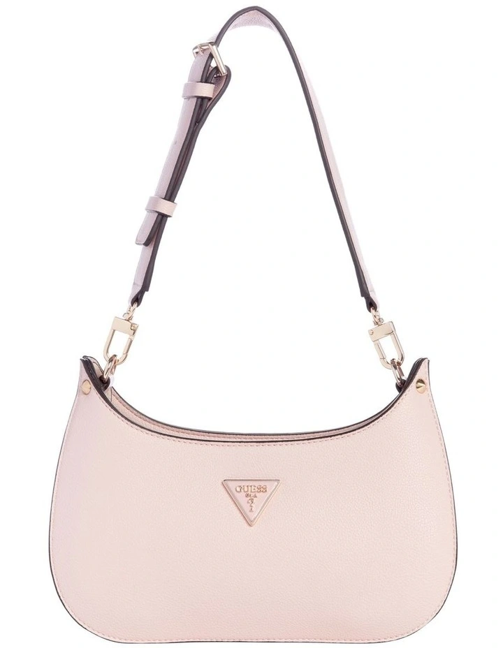 Meridian Mini Top Zip Shoulder Bag in Pink