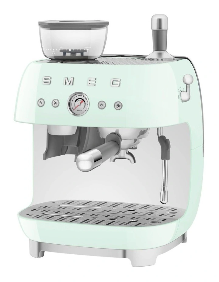 50's Style Espresso Machine With Grinder EGF03PGAU
