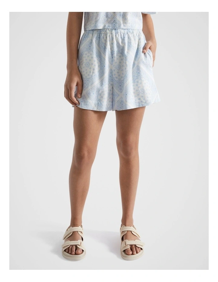 Bandana Short in White