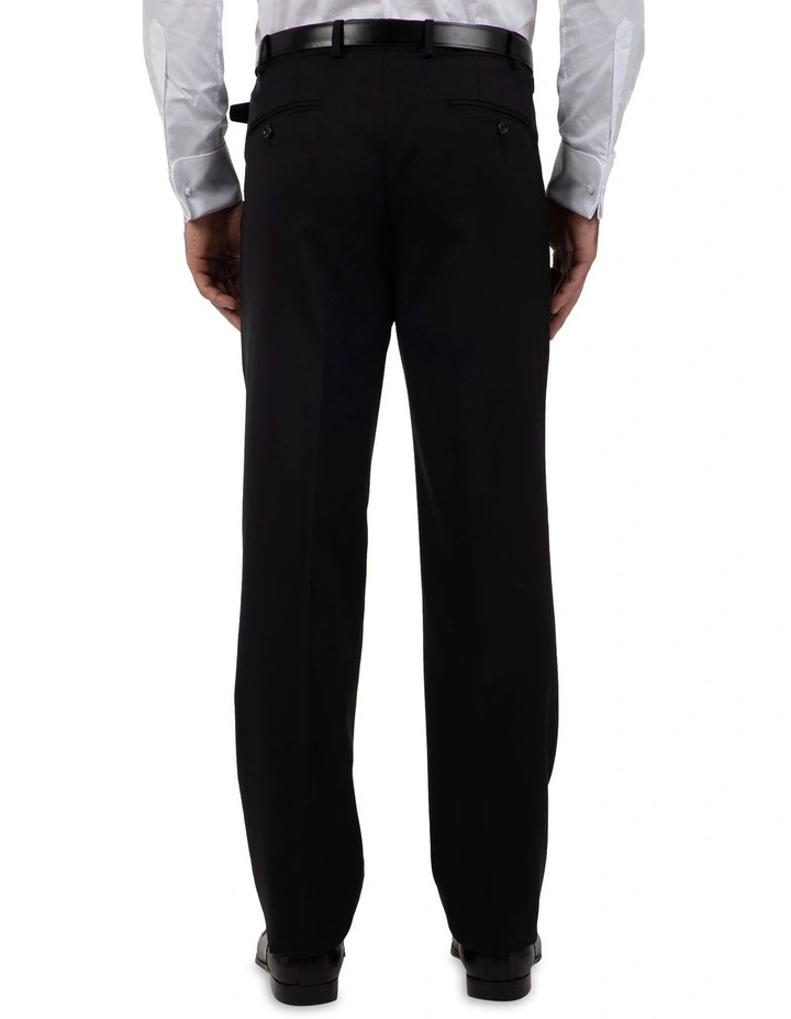 Modern Fit Interceptor Black Suit Trouser FMG100