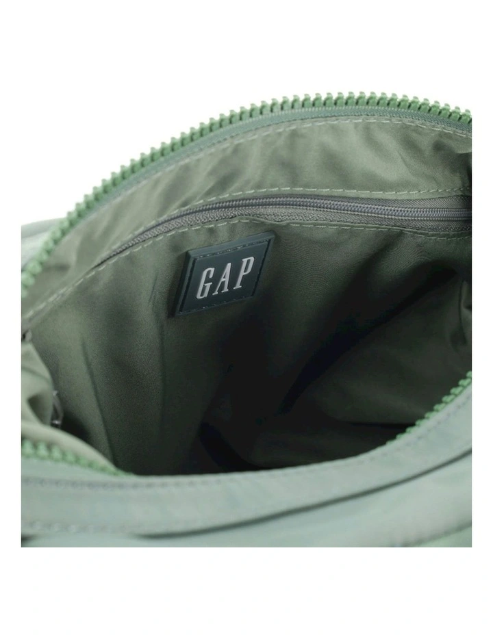 Nylon Multi Cross-Body Bag in Twig