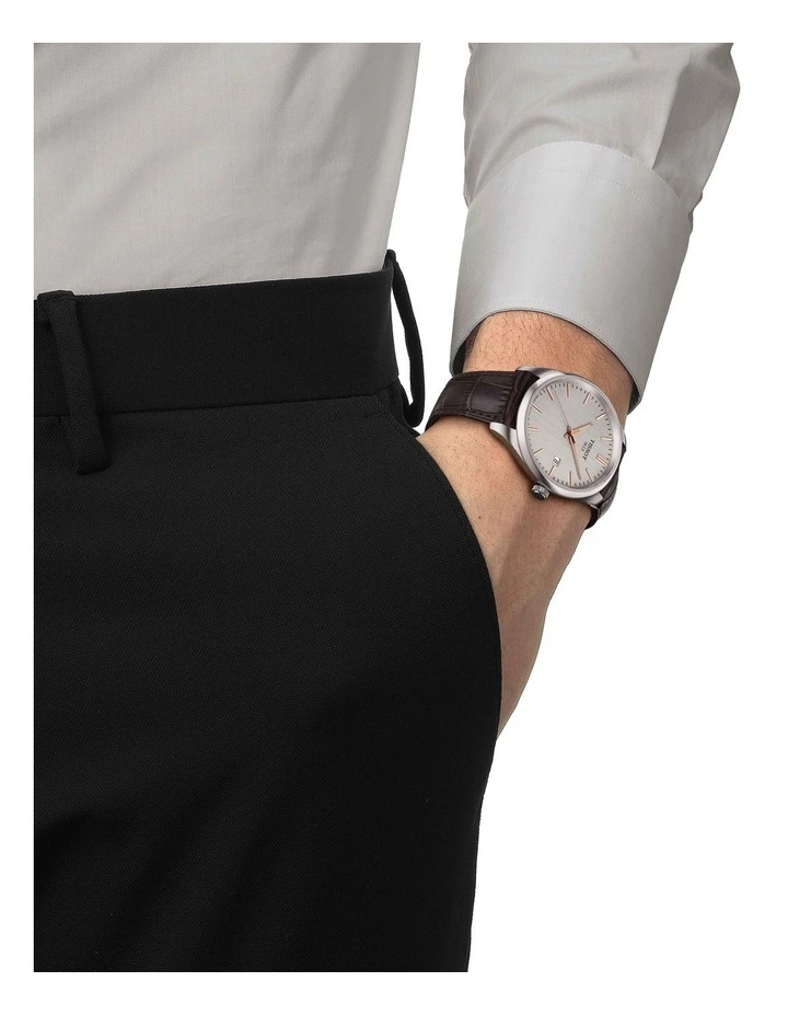 PR 100 40mm T1504101603100 Watch in Silver