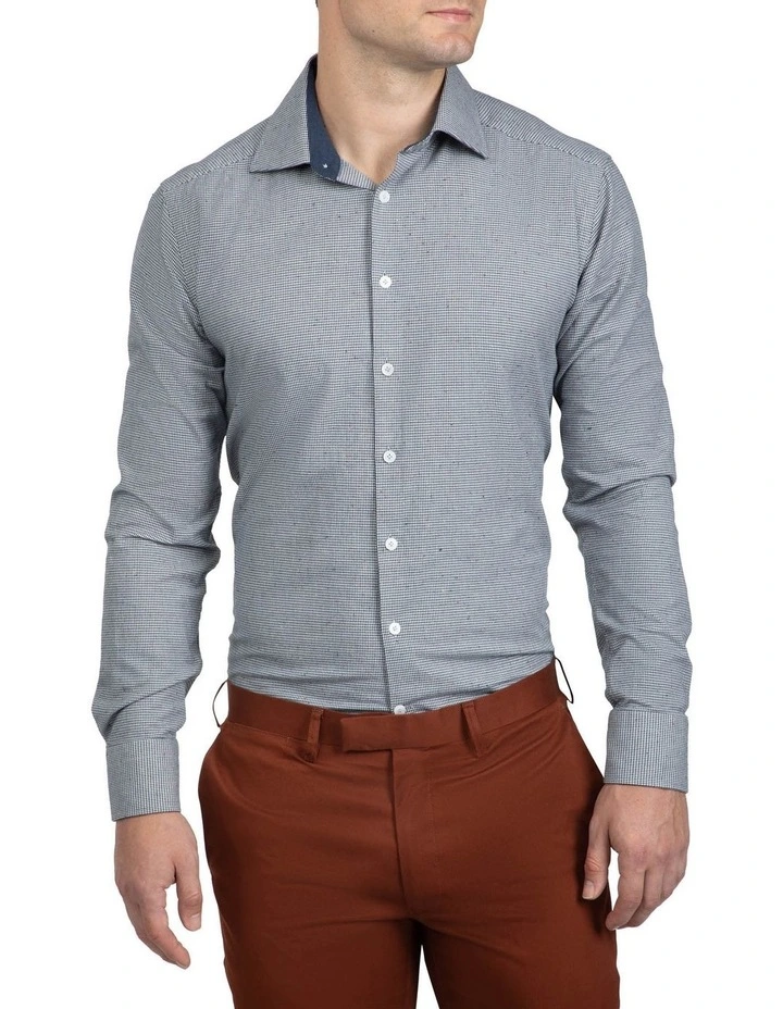 Grey Houndstooth Bryson Shirt