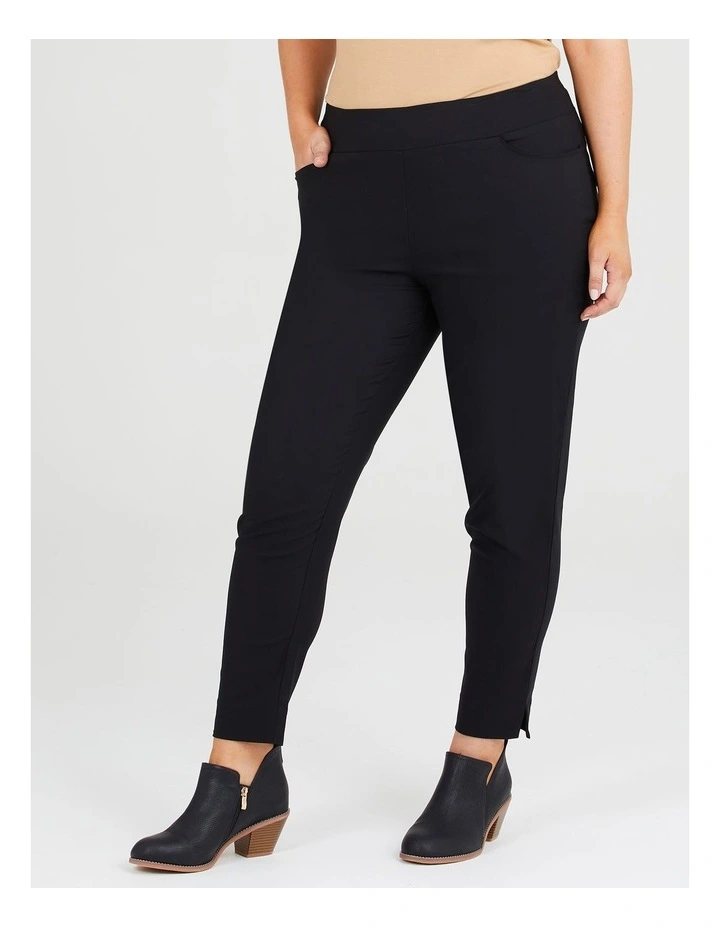 Editorial Slim Pant Black