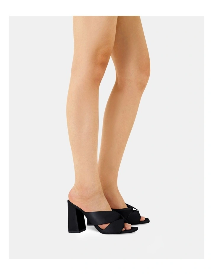 Faiza Heels in Black