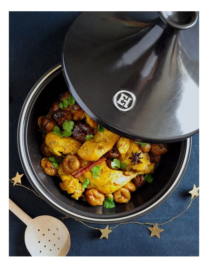 Tagine 32cm in Burgundy