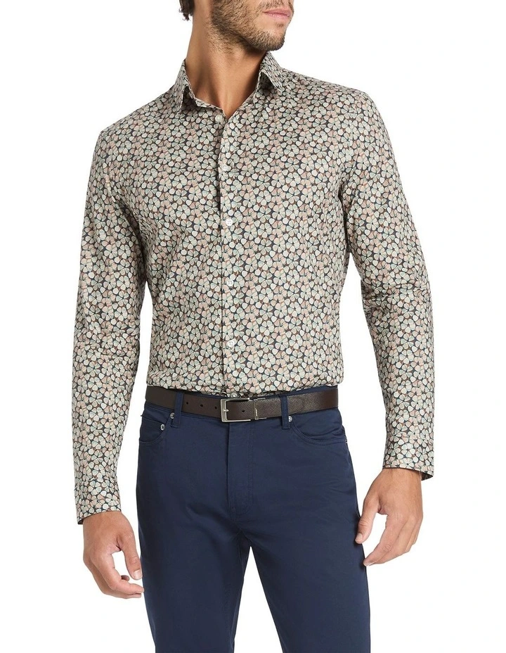 Flower Heist Shirt Moss Petal in Assorted