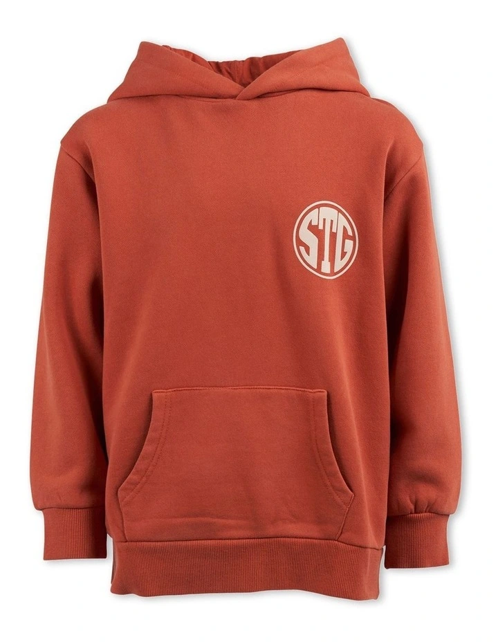 Grad Hoodie 3-7 Years in Red