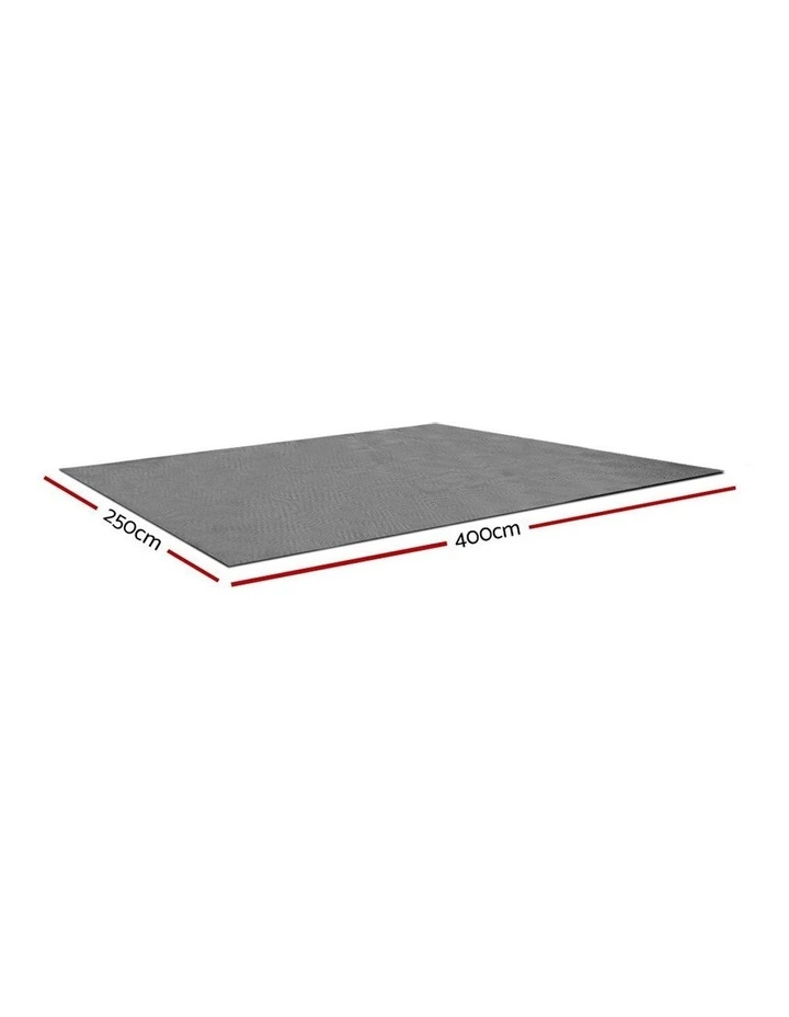 4 X 2.5M Annex Floor Mat In Grey