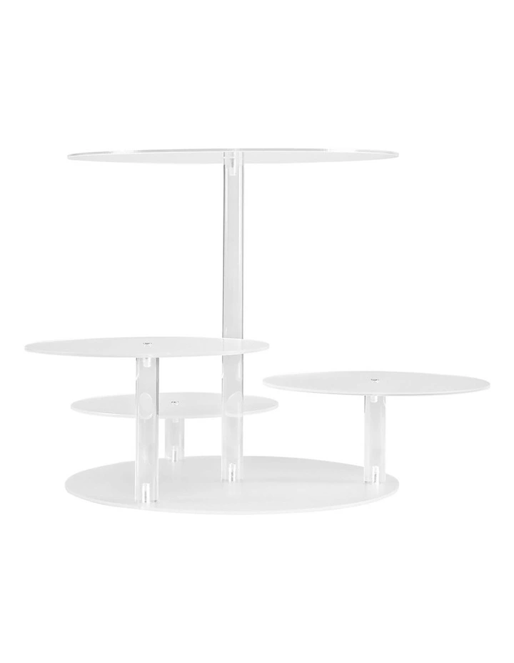 Cake Stand 5 Tiers in White