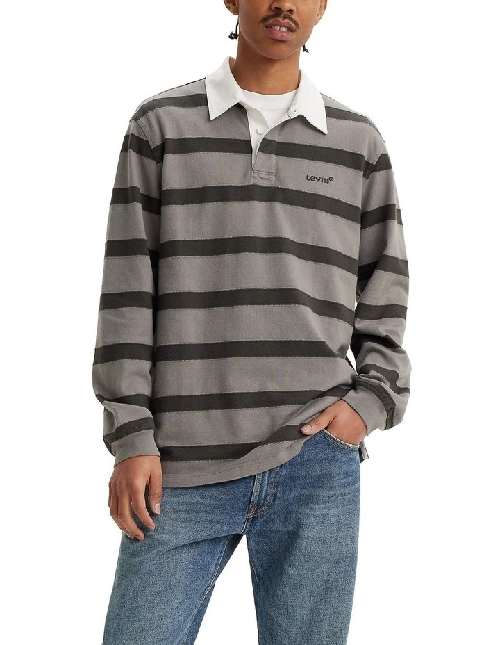 Union Rugby T-shirt in Stripe Monogray