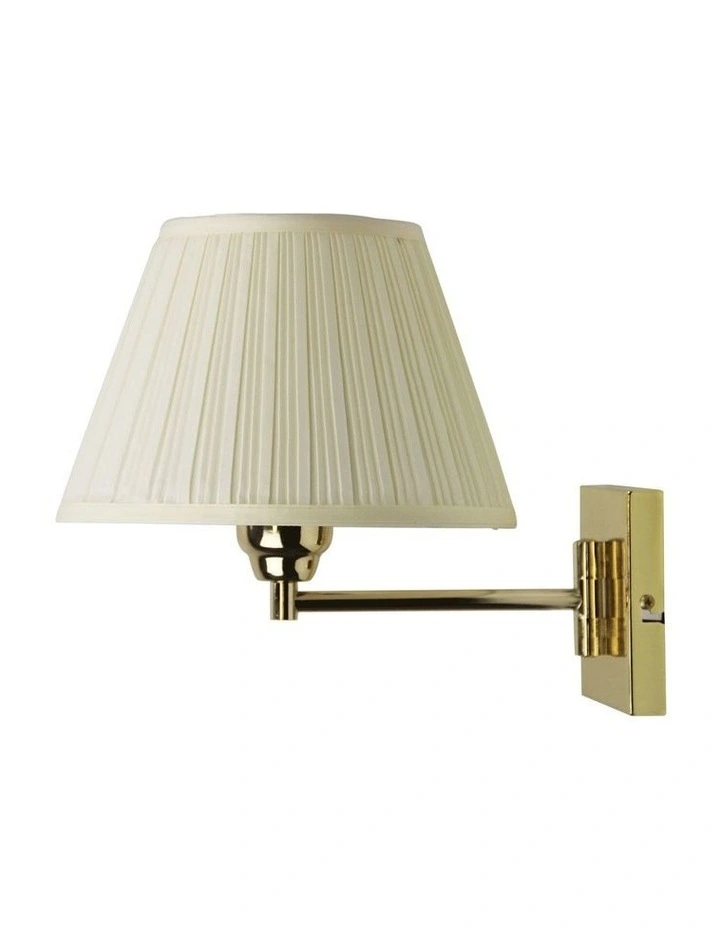 Swingley Wall Light Bracket Antique Brass
