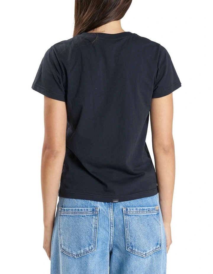Honour Everyday Tee in Washed Black