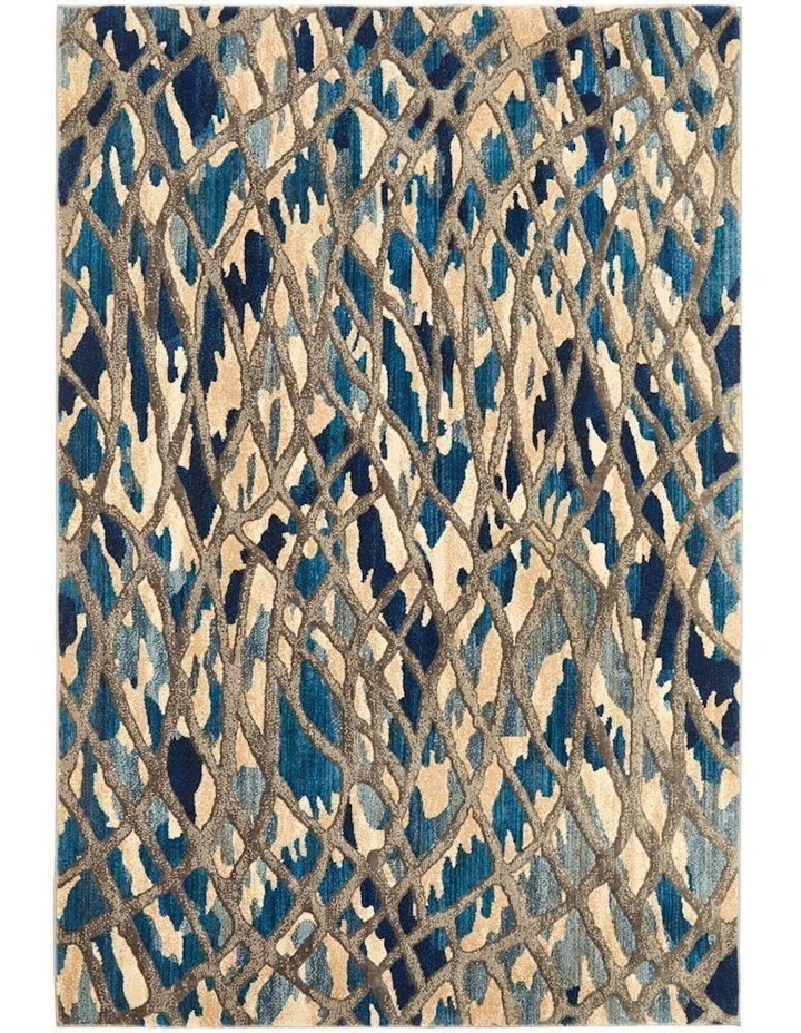 Dreamscape Ropes Modern Rug in Multi
