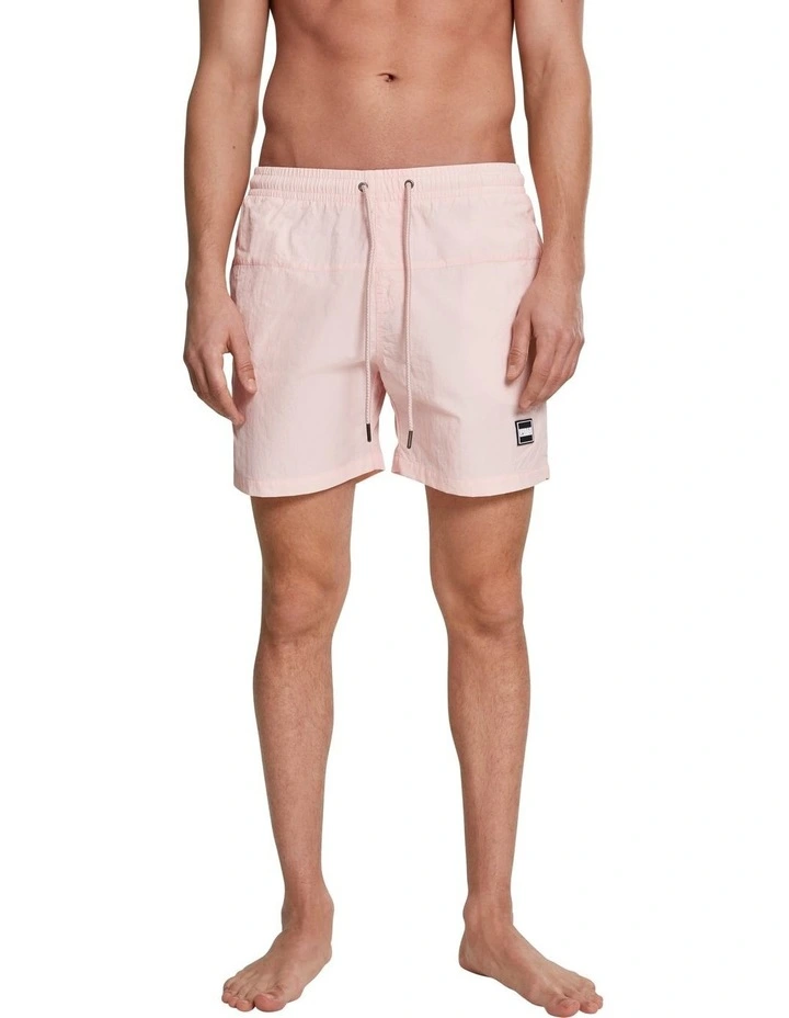 Block Swim Shorts in Pink