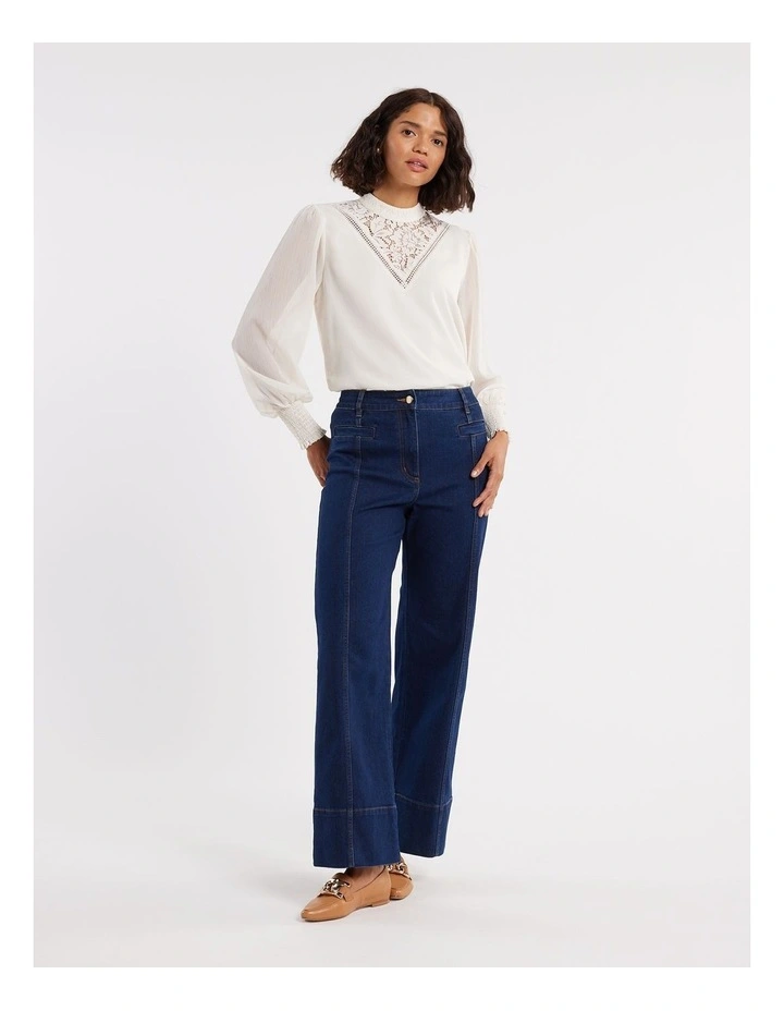 Kathryn Blouse in Cream