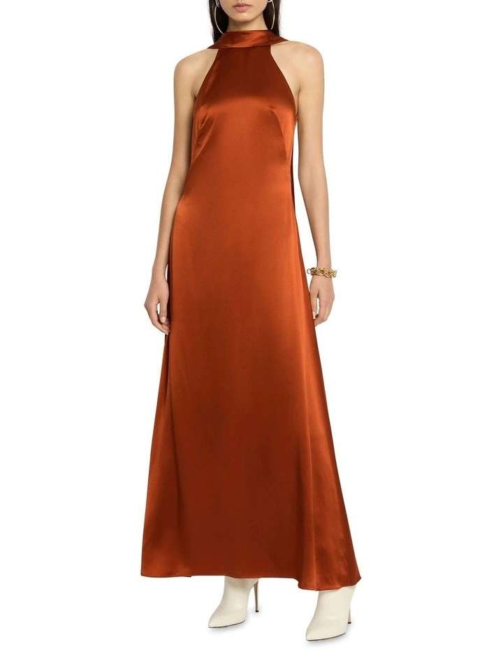Forever Now Dress in Brown